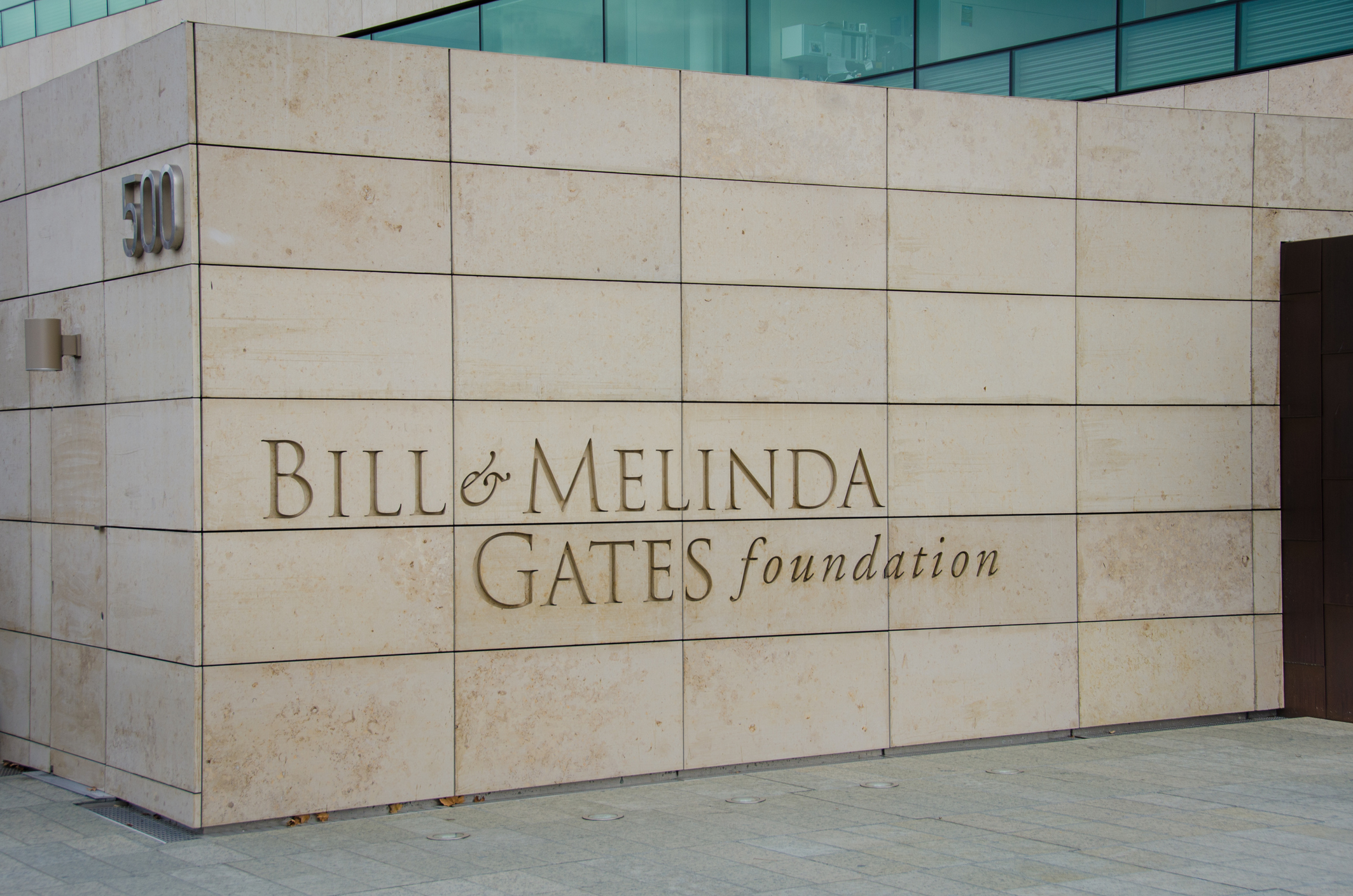 Bill & Melinda Gates foundation - Foto de stock de Seattle libre de derechos